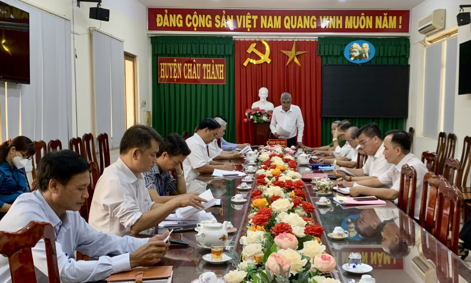 Châu Thành thu ngân sách nhà nước 5 tháng đầu năm đạt trên 50% dự toán