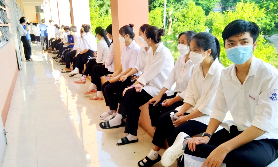Cần Đước tổ chức kỳ thi thử tốt nghiệp Trung học phổ thông năm học 2021 2022