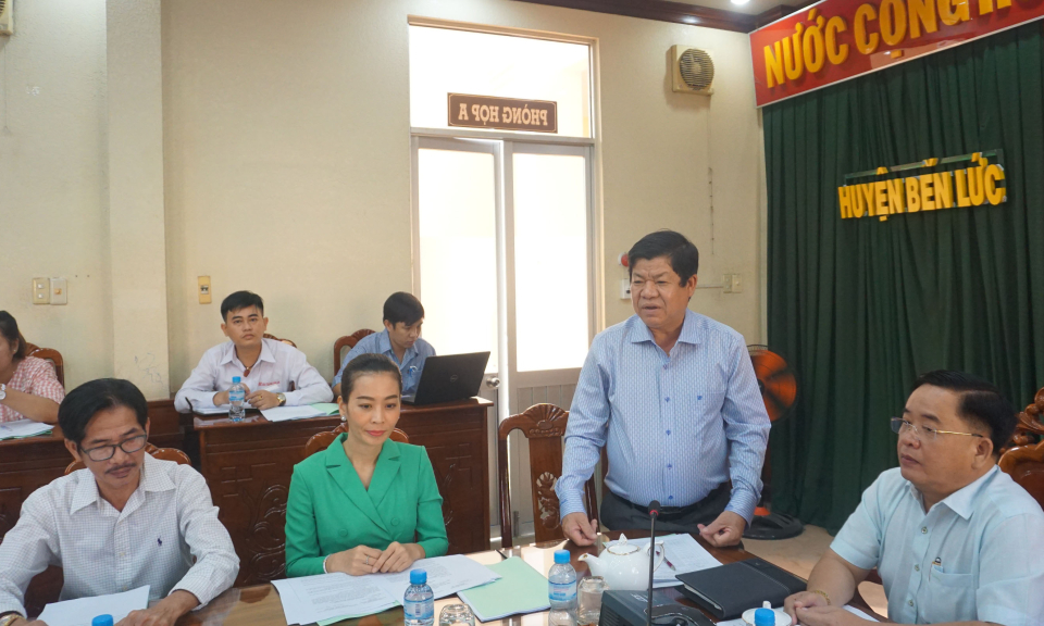 Bến Lức: Hội nghị thống nhất Chương trình Đại hội Hội Doanh Nghiệp Bến Lức lần thứ I, nhiệm kỳ 2022-2027