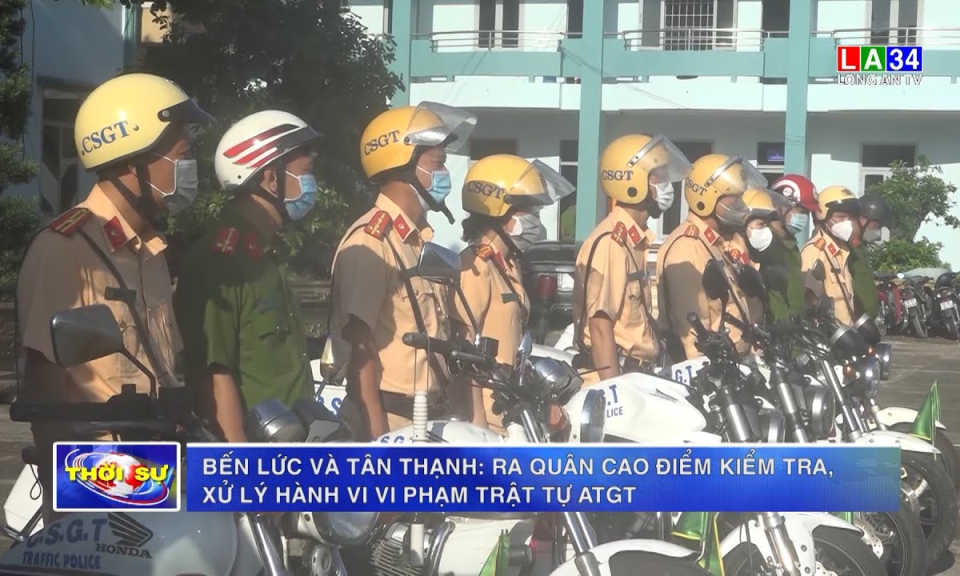 Ra quân cao điểm kiểm tra, xử lý hành vi vi phạm trật tự ATGT