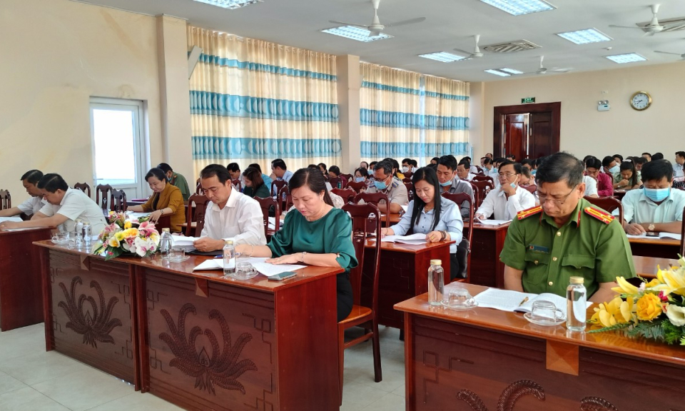 Mộc Hóa học tập quán triệt tư tưởng đạo đức phong cách Hồ Chí Minh chuyên đề năm 2022