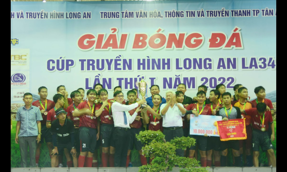 Nhìn lại Giải bóng đá Cúp truyền hình Long An LA34 lần thứ I năm 2022