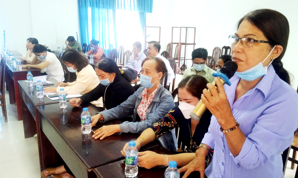 Cử tri Cần Đước quan tâm quan tâm vấn đề ô nhiễm môi trường
