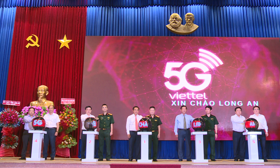 Khai trương mạng di động 5G Viettel tại Long An