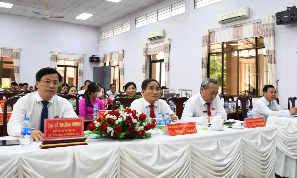 HĐND huyện Đức Hòa tổ chức kỳ họp thứ sáu, khóa XII nhiệm kỳ 2021 – 2026