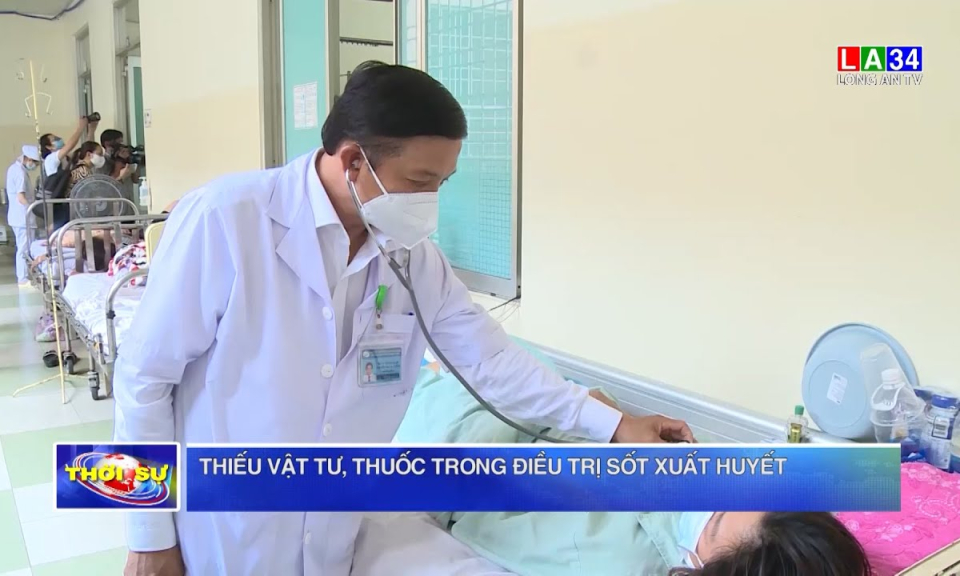 Thiếu vật tư, thuốc điều trị sốt xuất huyết