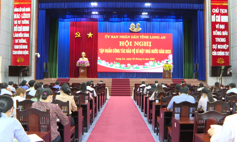 Tập huấn công tác bảo vệ bí mật Nhà nước