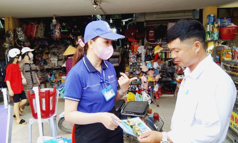 Cần Đước triển khai mô hình chợ thông minh