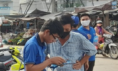 Tp. Tân An triển khai mô hình chợ không dùng tiền mặt