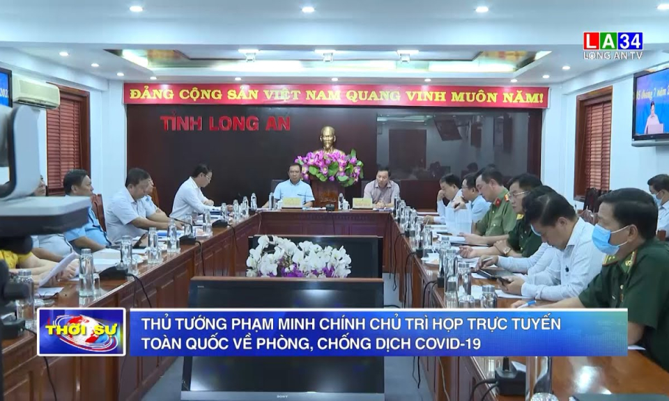 Thủ tướng Phạm Minh Chính chủ trì họp trực tuyến toàn quốc về phòng, chống dịch Covid-19