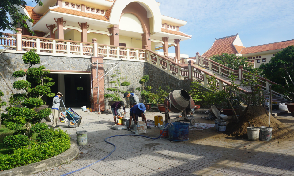 Bến Lức hơn 2 tỷ đồng duy tu, nâng cấp công trình Khu lưu niệm Luật sư Nguyễn Hữu Thọ