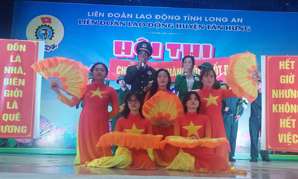 Tân Hưng tổ chức Hội thi “Cán bộ công đoàn tài năng, thanh lịch” năm 2022