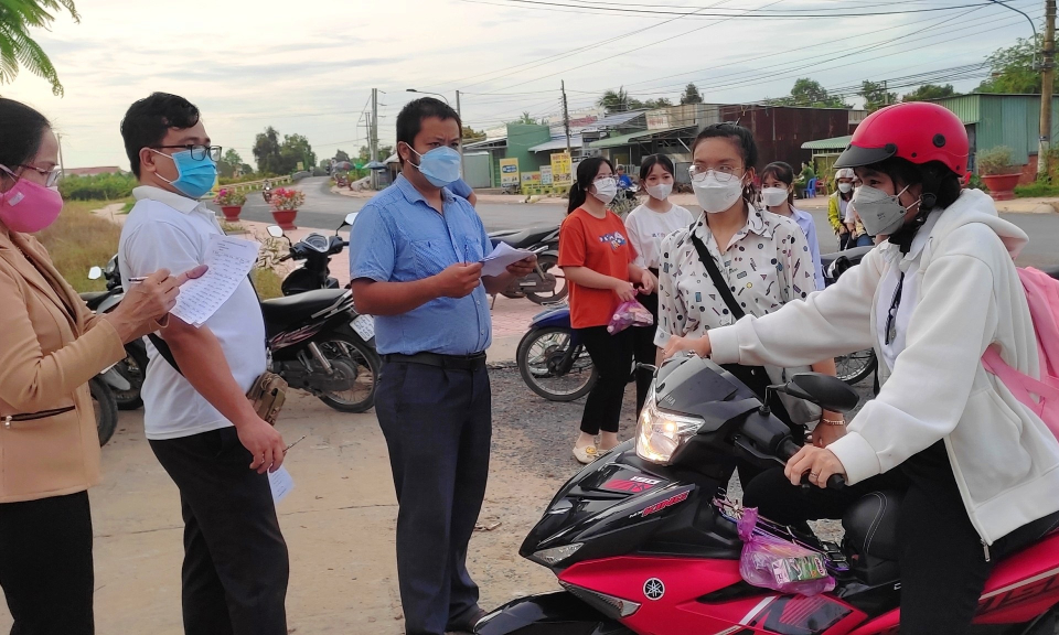 Mộc Hóa có 145 thí sinh dự thi THPT 