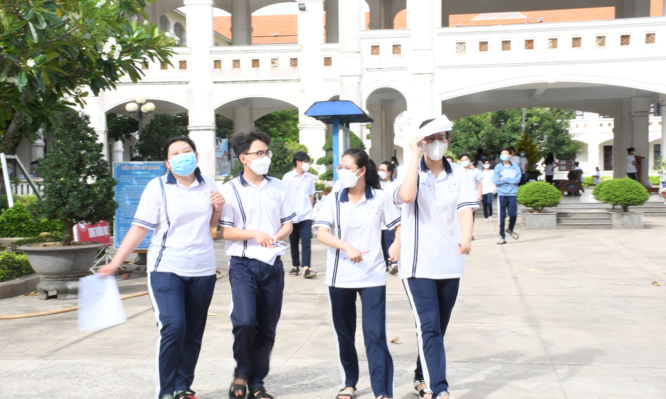 Đức Hòa kỳ thi tốt nghiệp THPT năm 2022 diễn ra an toàn, nghiêm túc