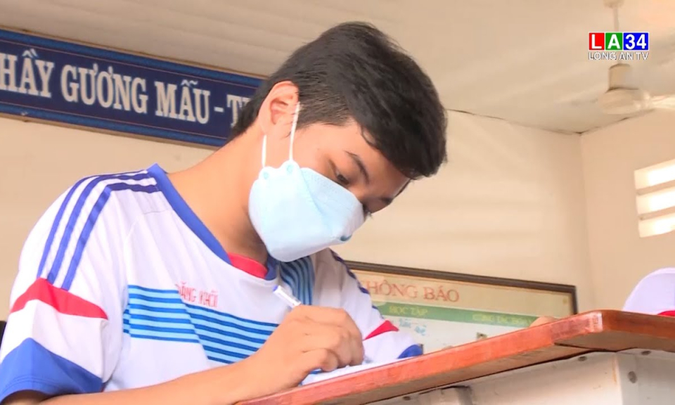 Cậu học trò nỗ lực vượt khó