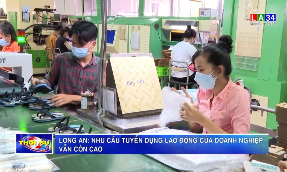 Long An: nhu cầu tuyển dụng lao động của doanh nghiệp vẫn còn cao