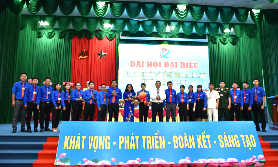 Tân Thạnh: Đại hội đại biểu Đoàn TNCS Hồ Chí Minh nhiệm kỳ 2022-2027
