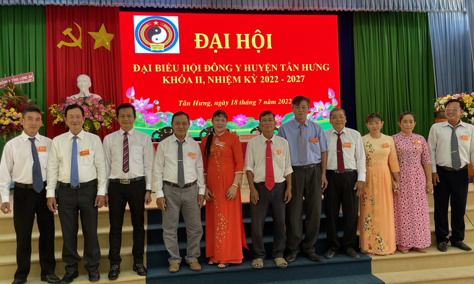 Đại hội đại biểu Hội Đông y huyện Tân Hưng khóa II, nhiệm kỳ 2022 - 2027