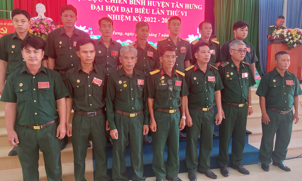 Đại hội đại biểu Hội Cựu chiến binh huyện Tân Hưng lần thứ VI, nhiệm kỳ 2022 – 2027
