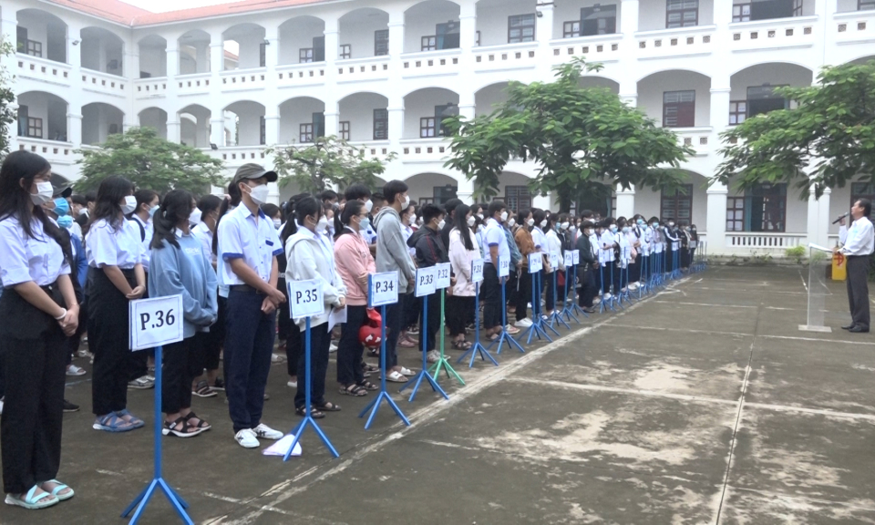 Đức Hòa sẵn sàng cho kỳ thi tuyển sinh lớp 10 năm học 2022-2023