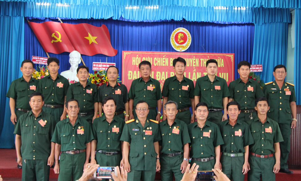 Thủ Thừa: Đại hội Hội Cựu chiến binh huyện nhiệm kỳ 2022-2027
