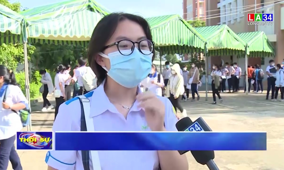 Long An: Kỳ thi tuyển sinh lớp 10 diễn ra thành công, tốt đẹp