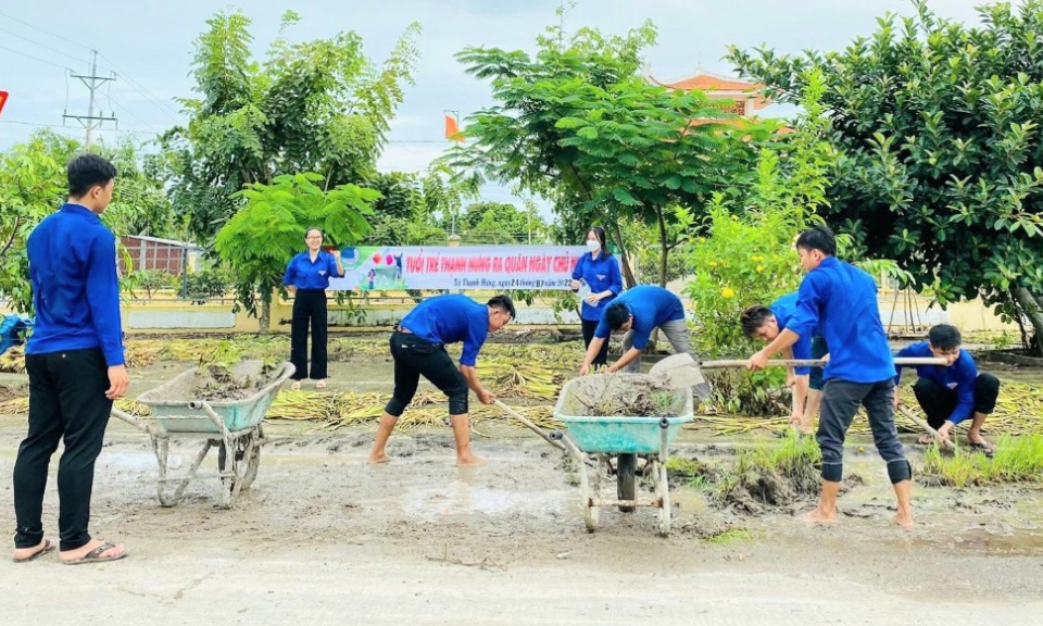 Tân Hưng ra quân “Ngày Chủ nhật xanh” lần 3 năm 2022