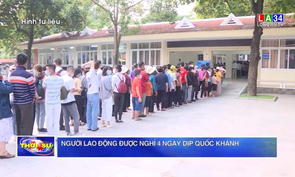 Người lao động được nghỉ 4 ngày dịp Quốc khánh