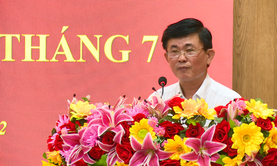 Ban Tuyên giáo Tỉnh ủy Long An: Hội nghị báo cáo viên tháng 7/2022