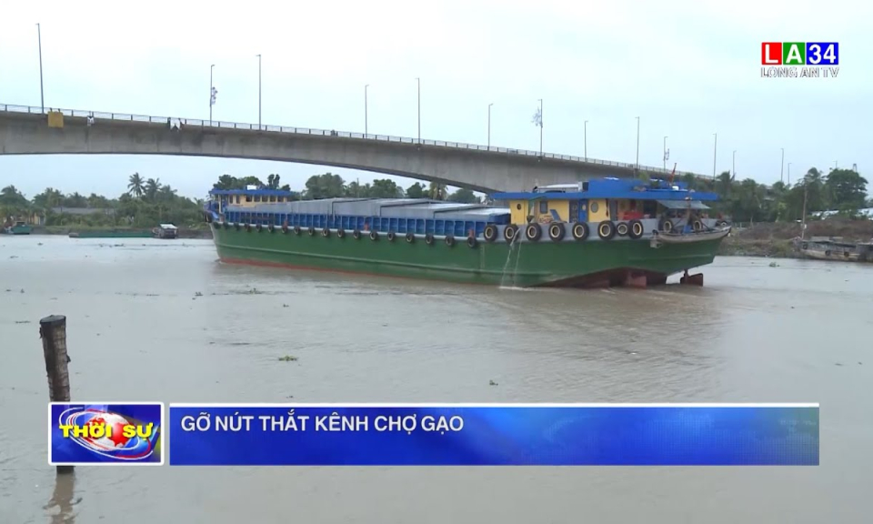 Gỡ nút thắt kênh Chợ Gạo