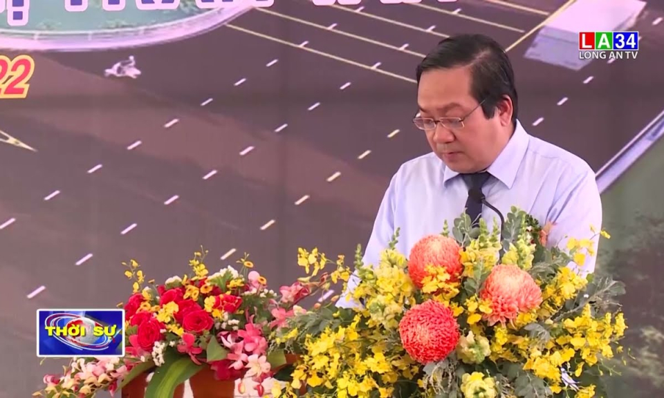 Lễ khởi công Dự án Cầu Kênh 79 trên tuyến đường Vành đai thị trấn Tân Hưng