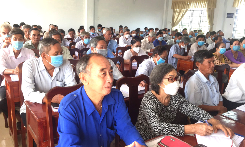 Tân Thạnh tập huấn nghiệp vụ công tác Hội Người cao tuổi năm 2022