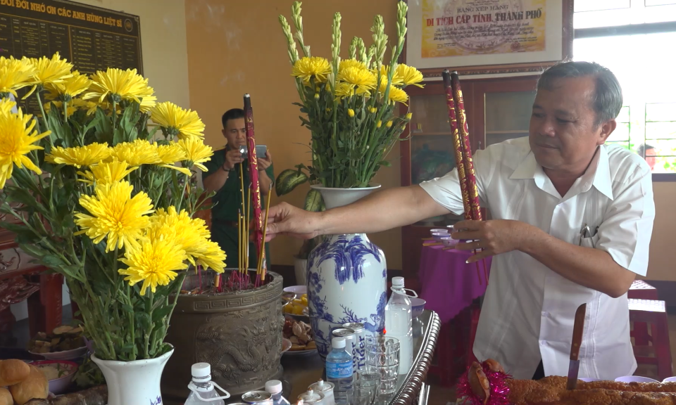  Xã Vĩnh Đại tổ chức lễ giỗ Anh hùng liệt sĩ Trung đoàn 88