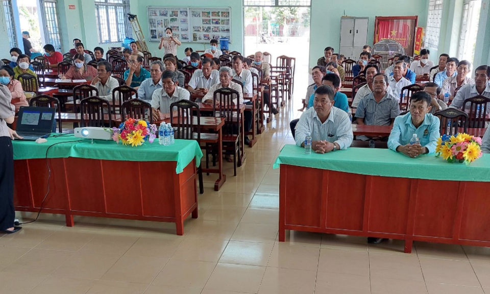 Hội Nông dân tỉnh  tập huấn kiến thức về thực phẩm an toàn tại Châu Thành