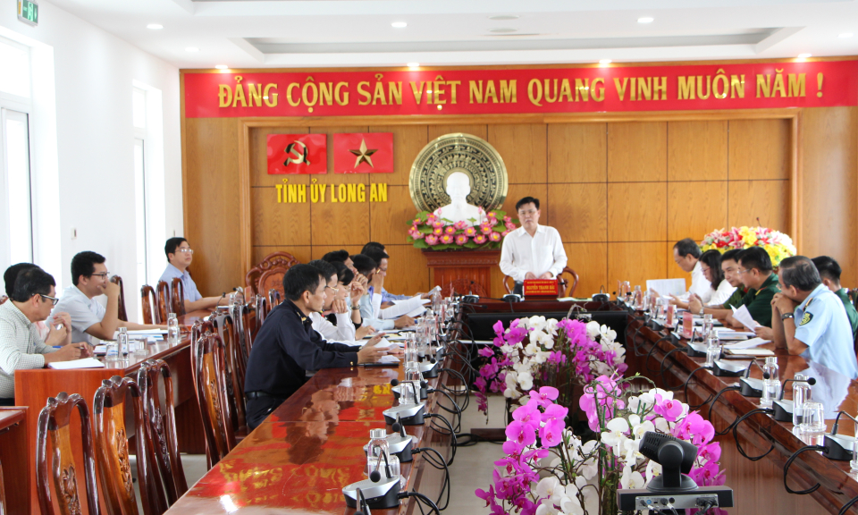 Hội nghị giao ban các cơ quan khối nội chính quý II