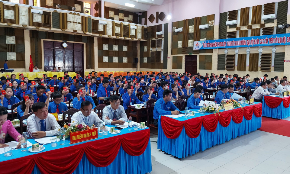Huyện Đoàn Thạnh Hóa tổ chức Đại hội đại biểu Đoàn TNCS Hồ Chí Minh lần thứ VII nhiệm kỳ 2022- 2027