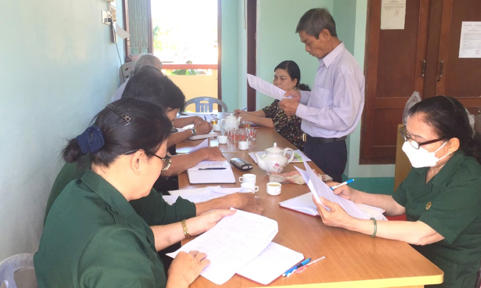 Hội Cựu thanh niên xung phong huyện Tân Thạnh sơ kết công tác hội 6 tháng đầu năm 2022