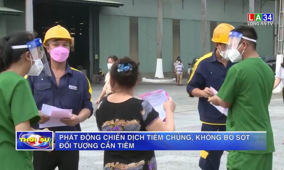 Phát động chiến dịch tiêm chủng, không bỏ sót đối tượng cần tiêm