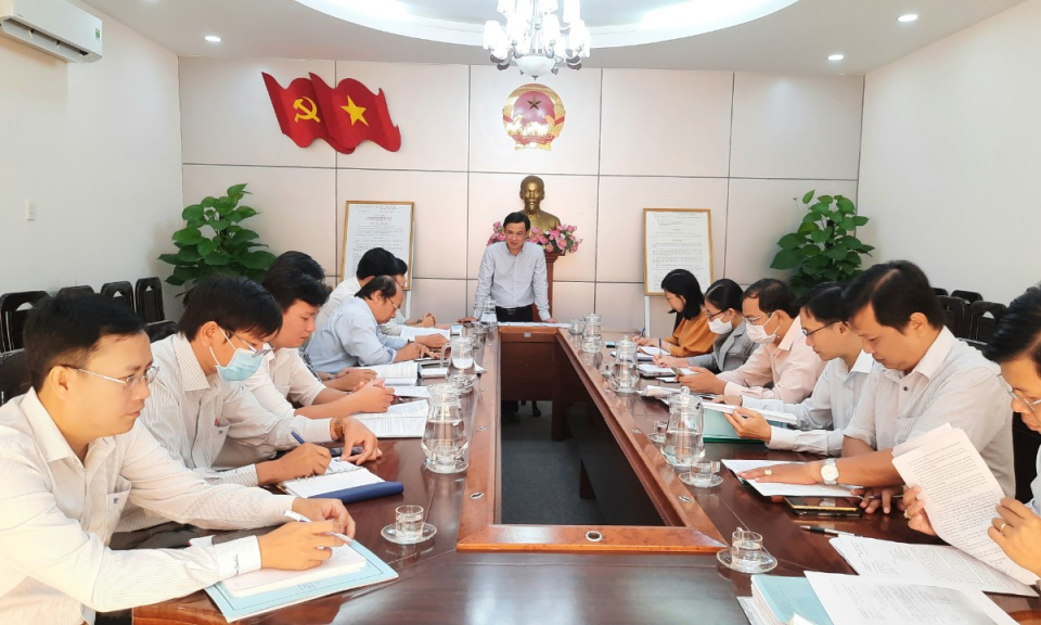Thành ủy Tân An làm việc với Đảng ủy khối Văn hóa – Xã hội thành phố về chuyển đổi số