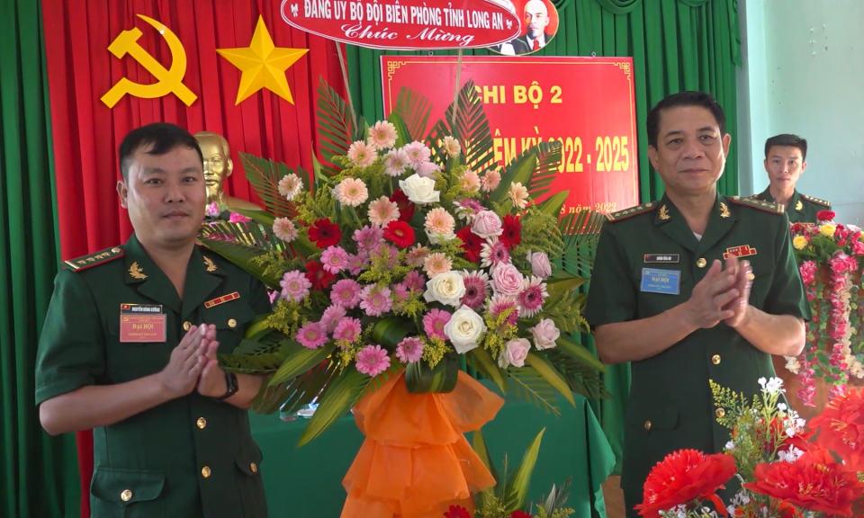 Đồn Biên phòng Sông Trăng: Chi bộ 2 Đại hội điểm