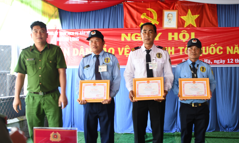 Công ty TNHH DV Bảo vệ Huỳnh Long tổ chức Ngày hội toàn dân bảo vệ an ninh Tổ quốc năm 2022