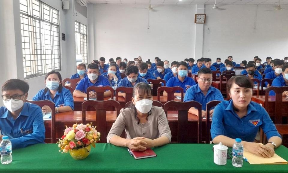 Tân Thạnh tập huấn nghiệp vụ công tác Đoàn - Hội năm 2022