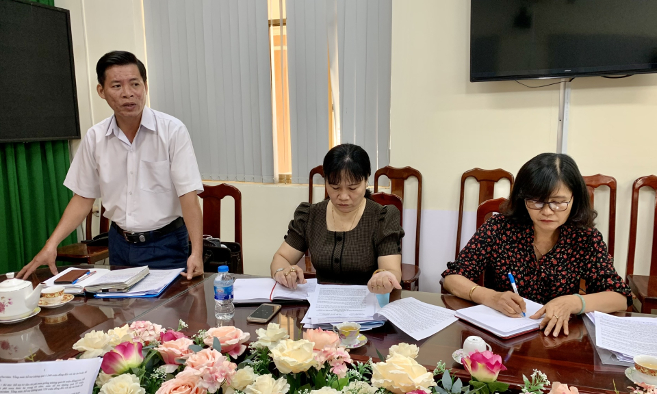 Đoàn khảo sát Hội Nông dân tỉnh làm việc tại huyện Châu Thành