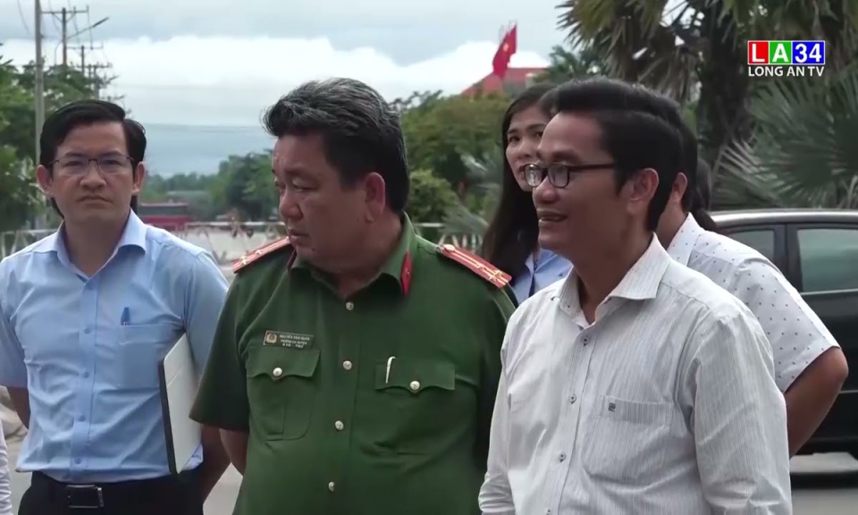 Huyện ủy Cần Giuộc sơ kết công tác bồi thường hỗ trợ tái định cư và giải phóng mặt bằng