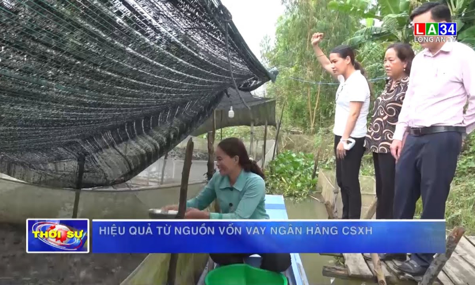 Hiệu quả từ nguồn vốn vay ngân hàng chính sách xã hội