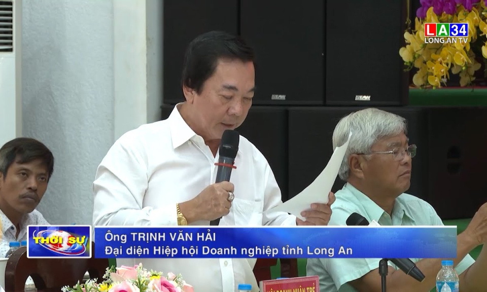 Lãnh đạo tỉnh trực tiếp gặp gỡ, đối thoại với doanh nghiệp
