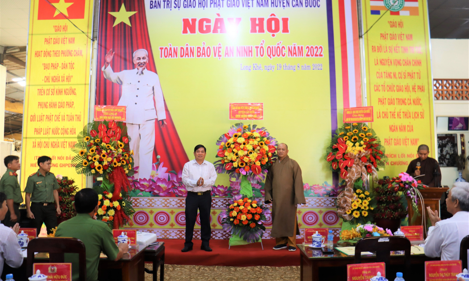 Cần Đước: Ngày hội điểm Toàn dân bảo vệ an ninh Tổ quốc năm 2022