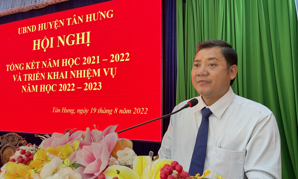 Tân Hưng tổng kết năm học 2021 - 2022
