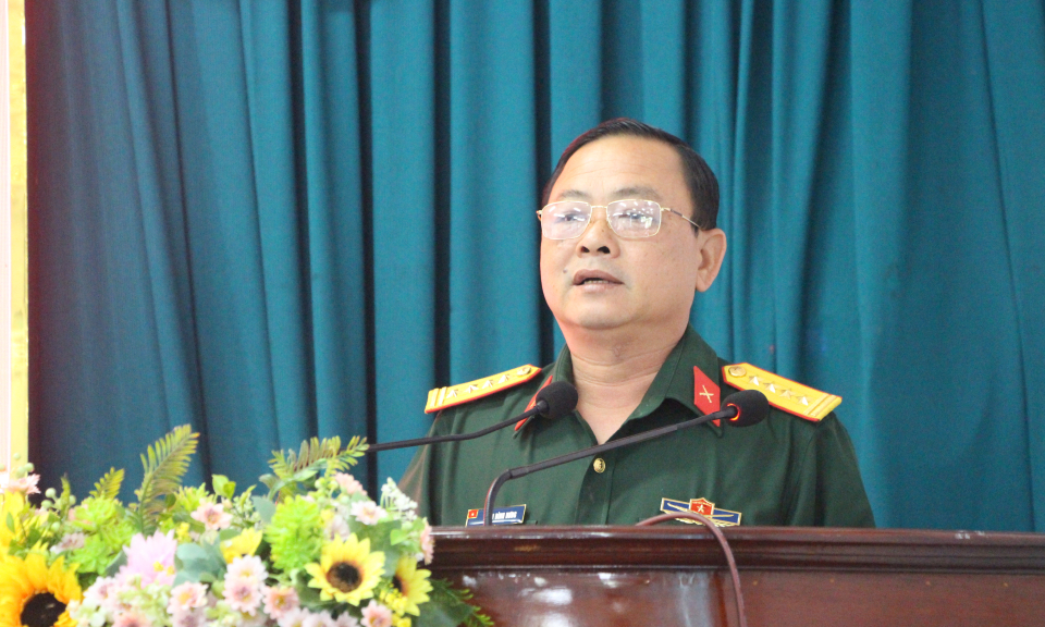 Thủ Thừa triển khai nhiệm vụ và tập huấn khu vực phòng thủ năm 2022