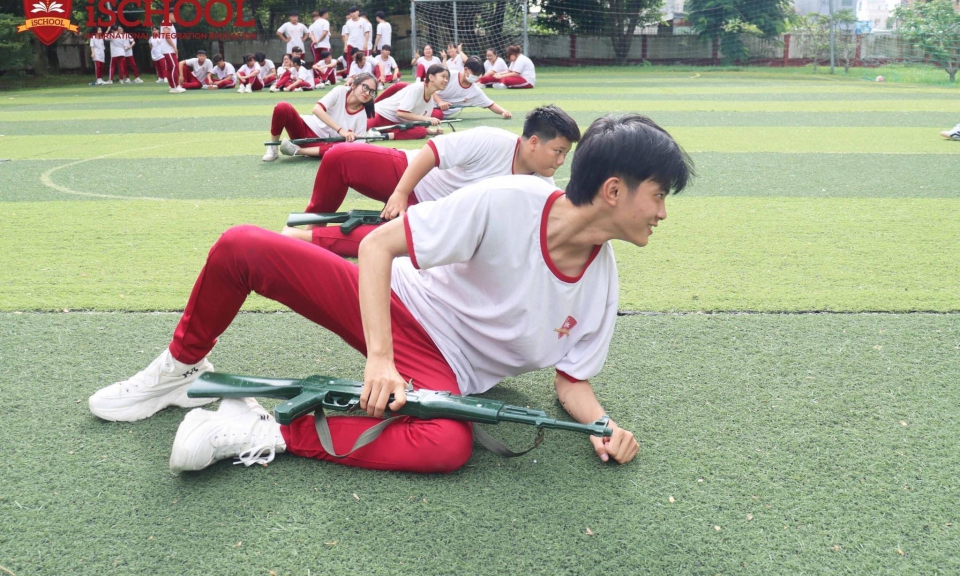 Bến Lức nâng cao chất lượng giáo dục quốc phòng và an ninh trong trường học